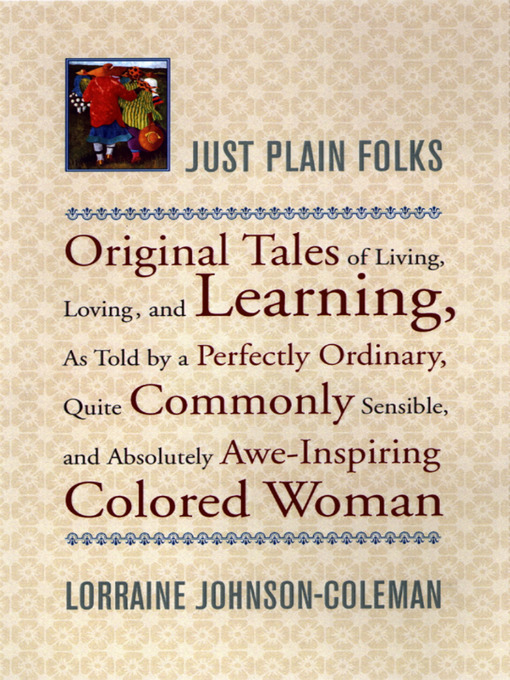 Title details for Just Plain Folks by Lorraine Johnson-Coleman - Available